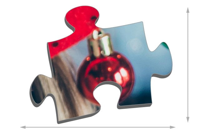 Palapelin palojen koko