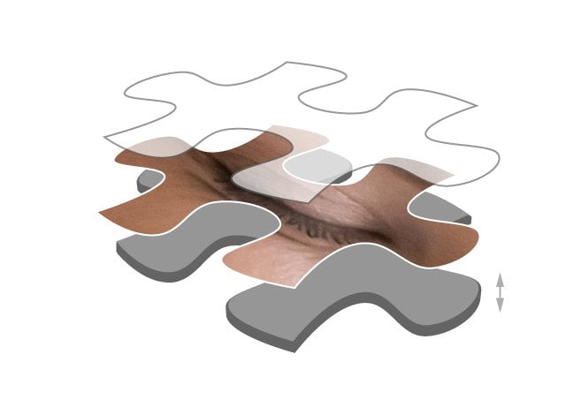 Palapelin palojen paksuus