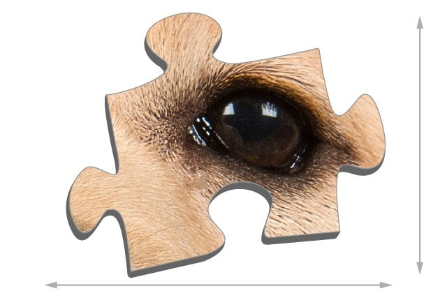 Palapelin palojen koko