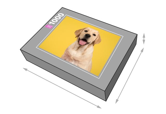 Palapelilaatikon mitat